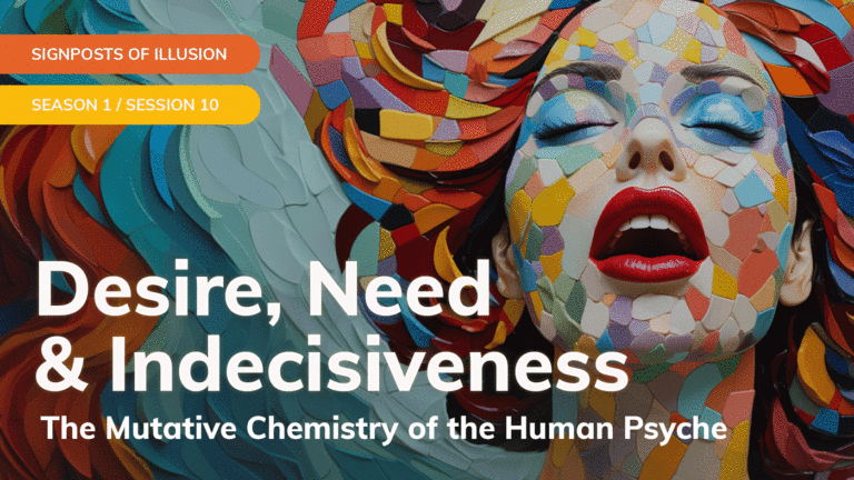 Desire, Need & Indecisiveness: The Mutative Chemistry of The Human Psyche